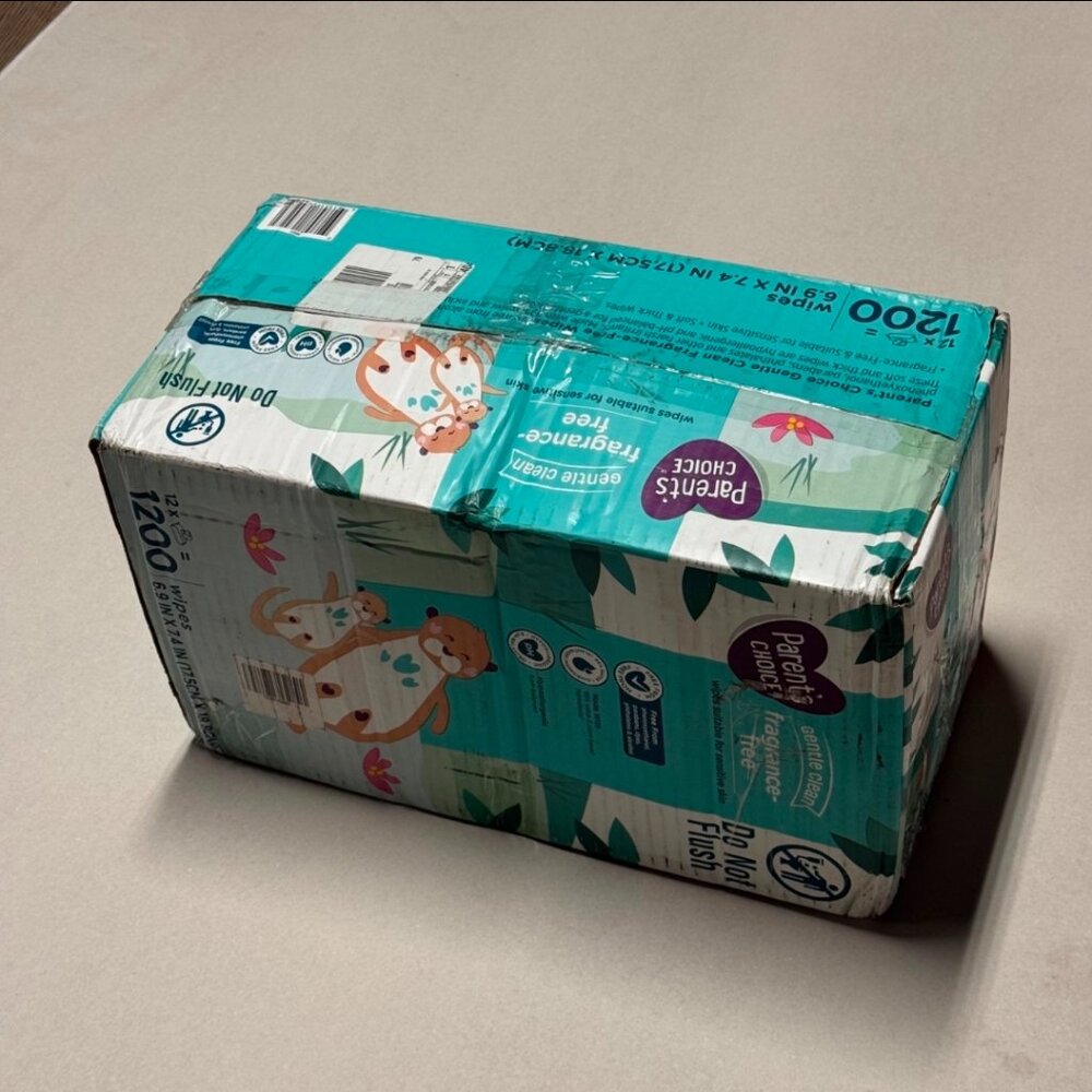 Parent's Choice Fragrance Free Baby Wipes, with 1200 Count